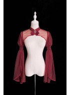 Alice Girl Weeping Blood Rose Bell Sleeve Bolero(44th Pre-Order/5 Colours/Full Payment Without Shipping)